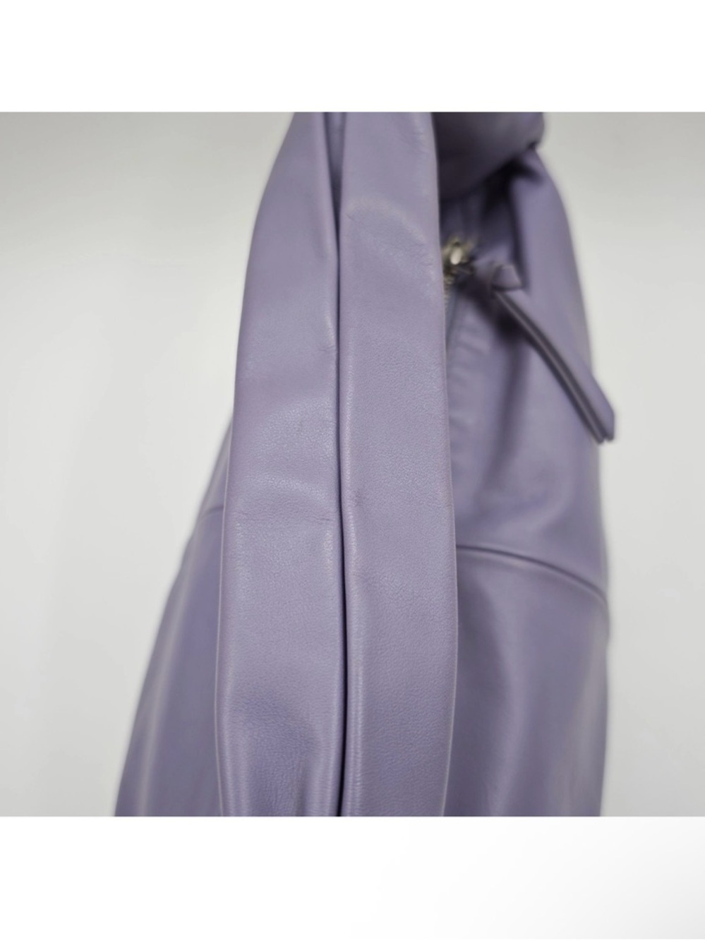 Bottega Veneta Lavender Knotted Shoulder Bag - Picture 11 of 14